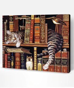Literature Cat Paint By Number