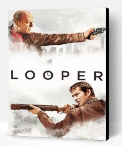 Looper Movie Poster Paint By Number