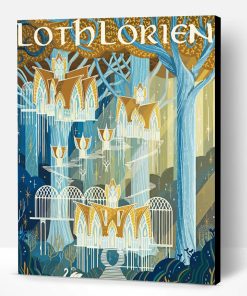 Lothlorien Poster Paint By Numbers