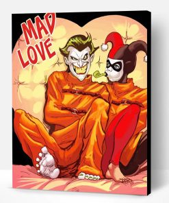 Mad Love Joker Paint By Numbers