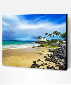 Magic Sands Beach Park Hawaii Paint By Numbers