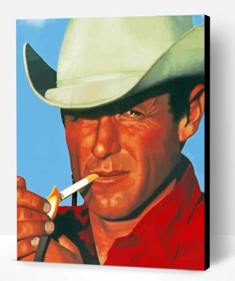 Marlboro Man Art Paint By Number