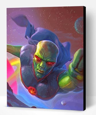 Martian Manhunter J'onn J'onzz Paint By Number