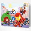 Marvel Avengers Paint By Numbers