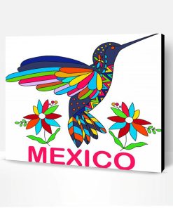 Mexican Bird Paint By Numbers