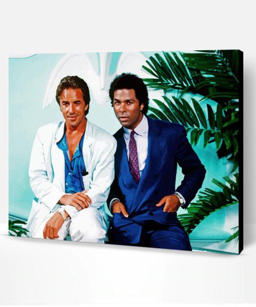 Miami Vice Serie Paint By Number