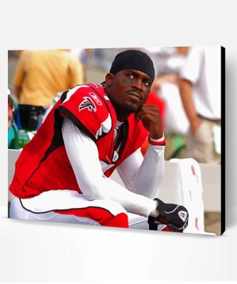 Michael Vick American Footballer Paint By Numbers