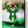 Milwaukee Bucks Logo Paint By Number