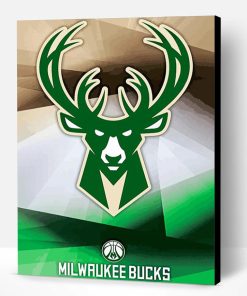 Milwaukee Bucks Logo Paint By Number