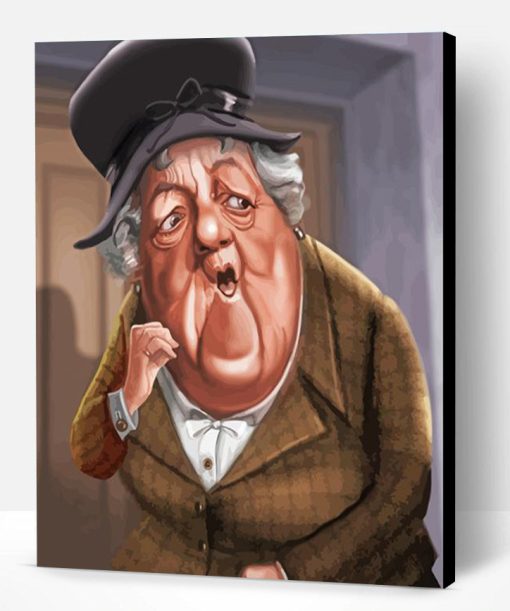 Miss Marple Caricature Paint By Number