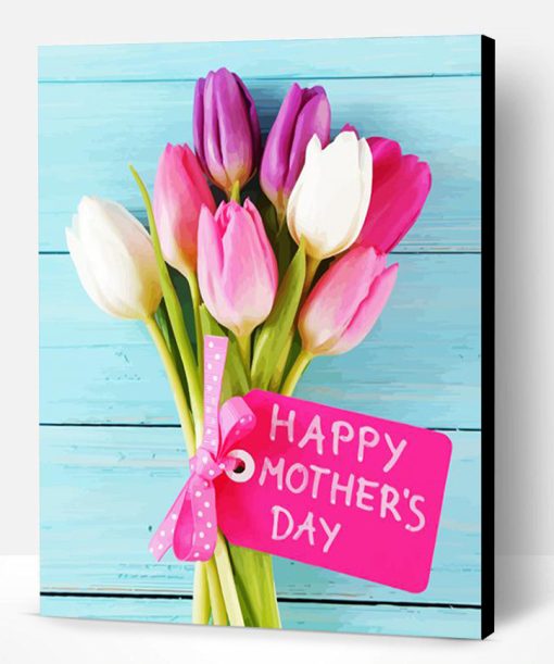 Mothers Day Flowers Paint By Number