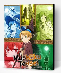 Mushoku Tensei Anime Poster Paint By Number
