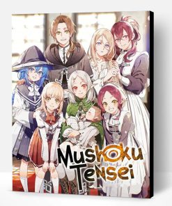 Mushoku Tensei Poster Paint By Number