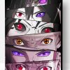 Naruto Eyes Paint By Numbers