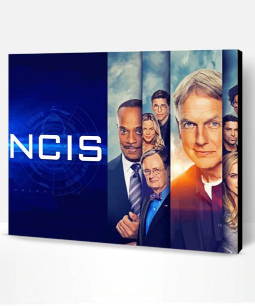 NCIS Serie Poster Paint By Numbers