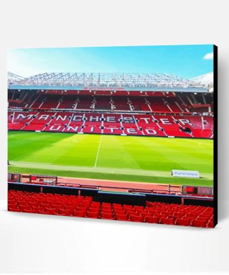 Old Trafford Manchester City Stadium Paint By Numbers