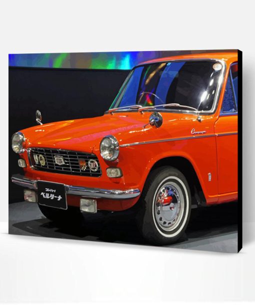 Orange Daihatsu Paint By Number