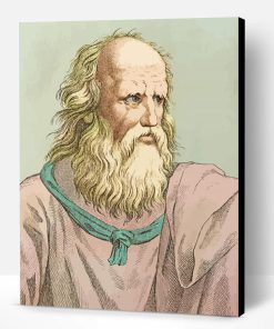 Philosopher Plato Paint By Numbers