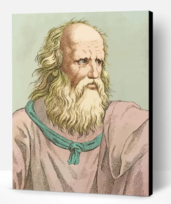 Philosopher Plato Paint By Numbers