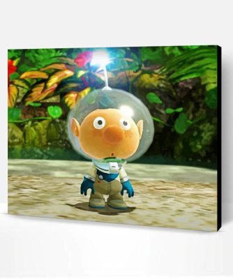 Pikmin Game Character Paint By Number