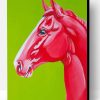 Pink Horse Animal Paint By Numbers
