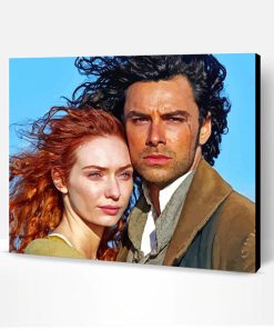 Poldark Demelza And Captain Ross Paint By Number