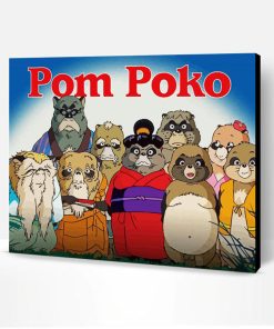 Pom Poko Animation Paint By Number