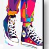 Pop Art Converse Paint By Number