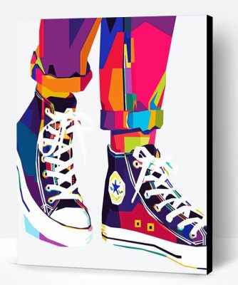 Pop Art Converse Paint By Number