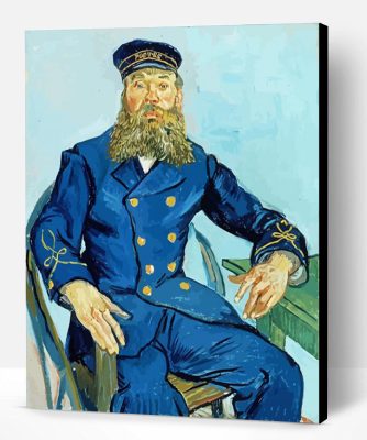 Portrait Joseph Roulin By Van Gogh Paint By Number