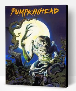 Pumpkinhead Movie Paint By Numbers