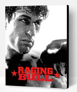 Raging Bull Movie Poster Paint By Number