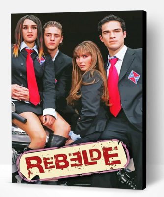 Rebelde Characters Paint By Number