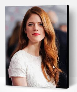 Rose Leslie Actress Paint By Number