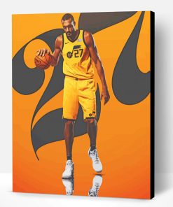 Rudy Gobert Poster Paint By Number