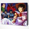 Saint Seiya Anime Characters Paint By Number