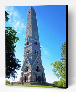 Saratoga Springs Monument Paint By Number