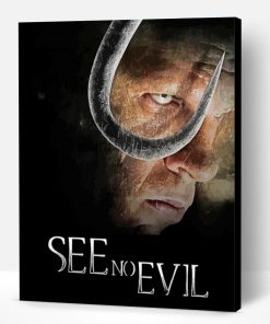 See No Evil Horror Movie Paint By Number
