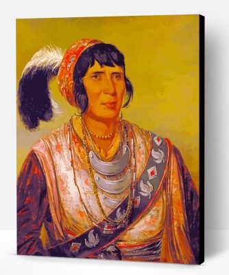 Seminole Woman Paint By Numbers