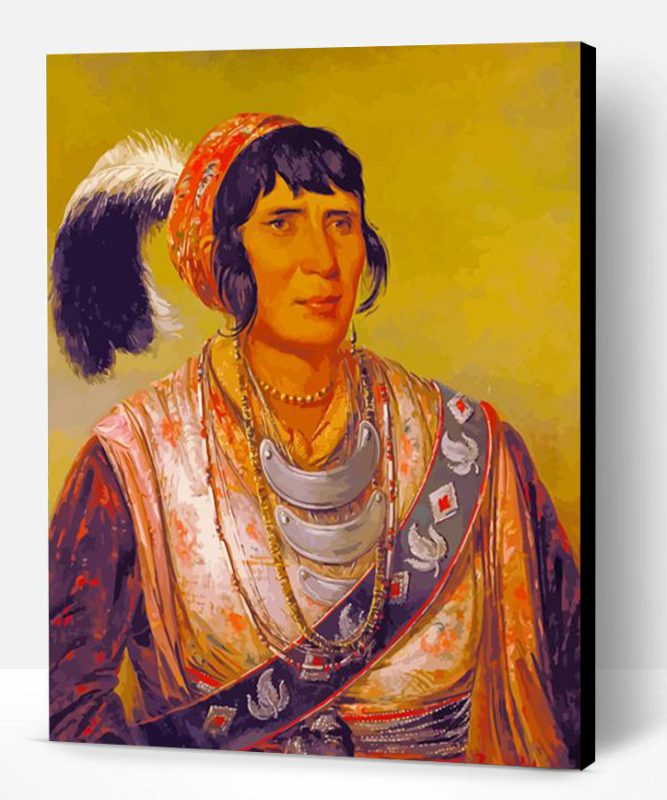 Seminole Woman Paint By Numbers