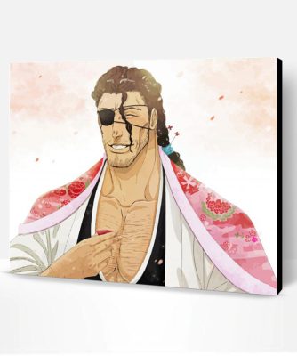 Shunsui Kyoraku Bleach Character Paint By Numbers