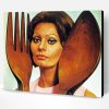 Sophia Loren In The Kitchen With Love Paint By Number