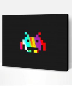 Space Invaders Paint By Numbers