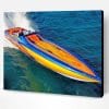 Speed Boat Paint By Numbers