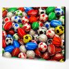 Sport Balls Mix Paint By Number