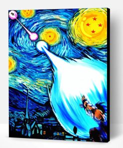 Starry Night Goku Paint By Number