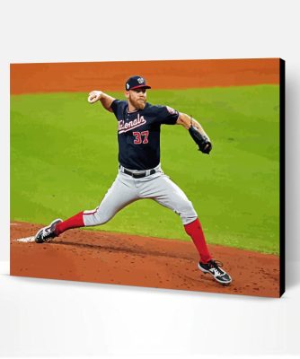 Stephen Strasburg Paint By Number