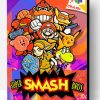 Super Smash Bros Game Paint By Number