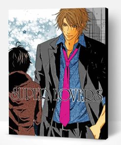 Super Lovers Anime Poster Paint By Numbers