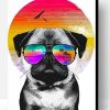 Swag Dog Pop Art Paint By Number